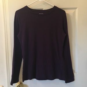 Merona Dark Purple Longsleeve Tee
